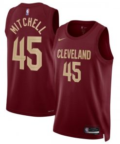 Donovan Mitchell Cleveland Cavaliers Nike Unisex Swingman Jersey  - Burgundy