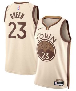 Draymond Green Golden State Warriors Nike 2025/26 Tan Swingman Jersey - Hardwood Classics