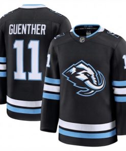 Dylan Guenther Men's Utah Mammoth Black Home Premium Jersey