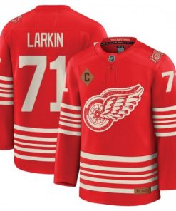 Dylan Larkin Detroit Red Wings Centennial Premium Replica Jersey - Red