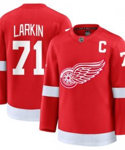 Dylan Larkin Detroit Red Wings Home Premium Jersey - Red