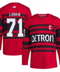 Dylan Larkin Detroit Red Wings adidas Reverse Retro 2.0 Authentic Player Jersey - Red