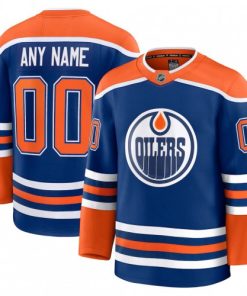 Edmonton Oilers Home Premium Custom Jersey