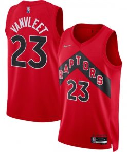 Fred VanVleet Toronto Raptors Nike Diamond Swingman Jersey  - Red
