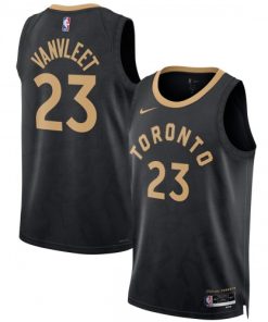 Fred VanVleet Toronto Raptors Nike Unisex Swingman Jersey - Hardwood Classics - Black