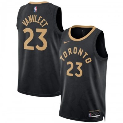 Fred VanVleet Toronto Raptors Nike Unisex Swingman Jersey - Hardwood Classics - Black