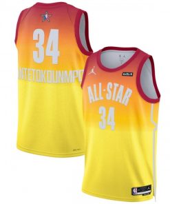 Giannis Antetokounmpo Jordan Brand 2023 NBA All-Star Game Swingman Jersey - Orange