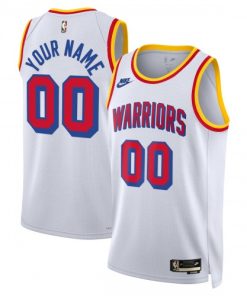Golden State Warriors Nike Unisex Adult Swingman Custom Jersey - Classic Edition - White