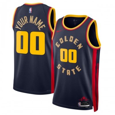 Golden State Warriors Nike Unisex Custom Swingman Jersey - Hardwood Classics - Navy