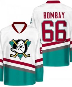 Gordon Bombay Men's Anaheim Ducks 1996/97 Retro White Jersey