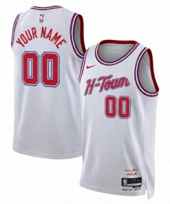 Houston Rockets Nike 2025/26 Hardwood Classics Swingman Custom Jersey