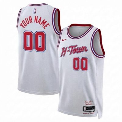 Houston Rockets Nike 2025/26 Hardwood Classics Swingman Custom Jersey