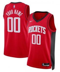 Houston Rockets Nike Unisex Swingman Custom Jersey Red