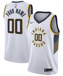 Indiana Pacers Nike Swingman Custom Jersey - Association Edition - White