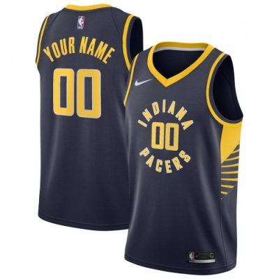 Indiana Pacers Nike Swingman Custom Jersey Navy