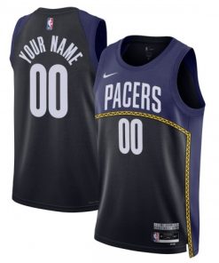 Indiana Pacers Nike Unisex Swingman Custom Jersey - Hardwood Classics - Blue