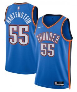 Isaiah Hartenstein Oklahoma City Thunder Nike Unisex Swingman Player Jersey  - Blue