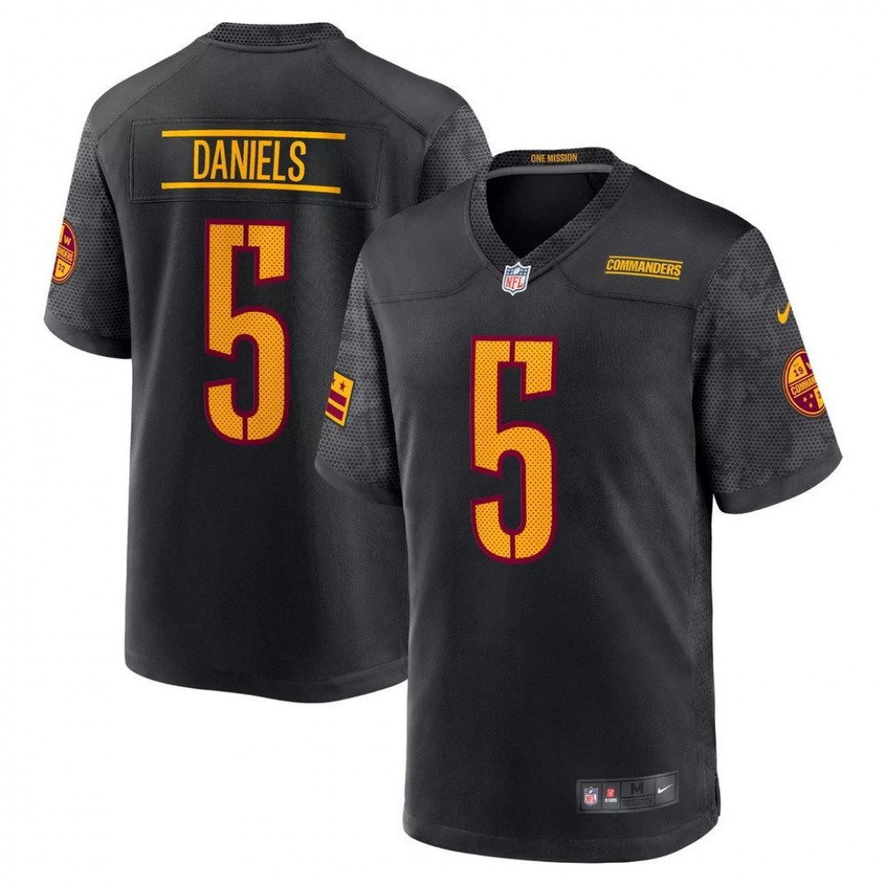 Jayden Daniels #5 Black Jayden Daniels #5 Black