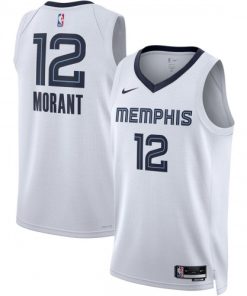Ja Morant Memphis Grizzlies Nike Unisex Swingman Jersey - Association Edition - White