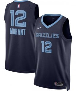 Ja Morant Memphis Grizzlies Nike Unisex Swingman Jersey  - Navy