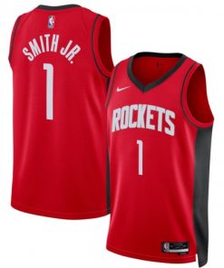 Jabari Smith Jr. Houston Rockets Nike Unisex 2022 NBA Draft First Round Pick Swingman Jersey  - Red
