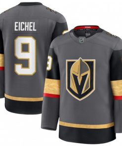 Jack Eichel Men's Vegas Golden Knights Gray Alternate Premium Jersey