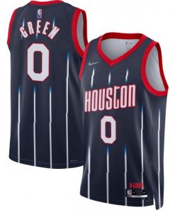 Jalen Green Houston Rockets Nike Swingman Jersey - Hardwood Classics - Navy