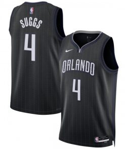 Jalen Suggs Orlando Magic Nike Unisex Swingman Jersey - Hardwood Classics - Black