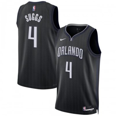 Jalen Suggs Orlando Magic Nike Unisex Swingman Jersey - Hardwood Classics - Black