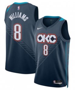 Jalen Williams Oklahoma City Thunder Nike Unisex 2025/26 Hardwood Classics Swingman Jersey