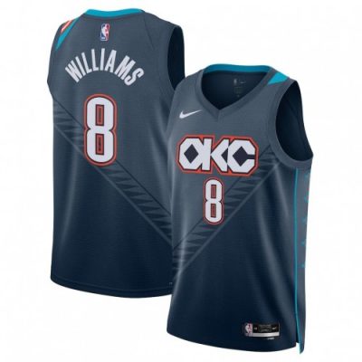 Jalen Williams Oklahoma City Thunder Nike Unisex 2025/26 Hardwood Classics Swingman Jersey
