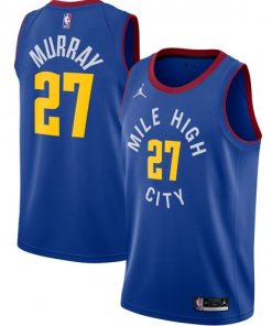 Jamal Murray Denver Nuggets Jordan Brand Swingman Jersey - Statement Edition - Blue
