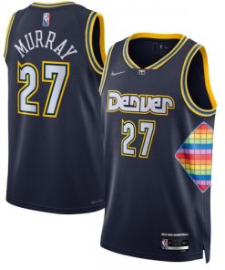 Jamal Murray Denver Nuggets Nike Swingman Jersey - Hardwood Classics - Navy