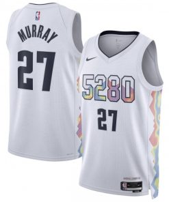 Jamal Murray Denver Nuggets Nike Unisex Swingman Player Jersey - Hardwood Classics - White