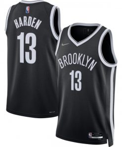 James Harden Brooklyn Nets Nike Diamond Swingman Jersey  - Black