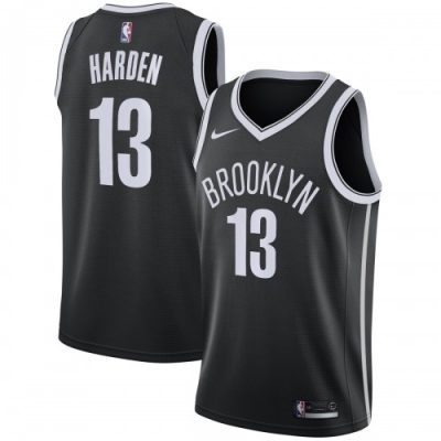 James Harden Brooklyn Nets Nike Swingman Jersey Black
