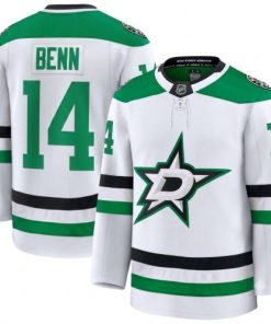 Jamie Benn Dallas Stars Away Premium Player Jersey - White
