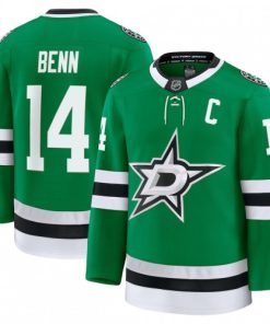 Jamie Benn Dallas Stars Home Premium Player Jersey - Kelly Green