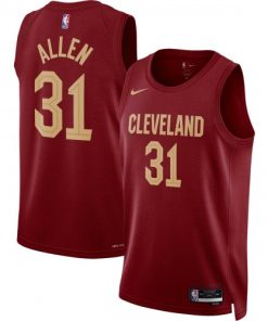Jarrett Allen Cleveland Cavaliers Nike Swingman Jersey Wine
