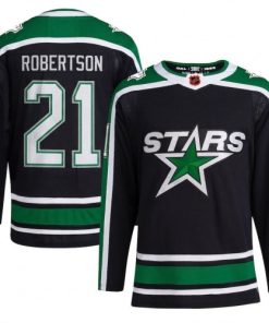 Jason Robertson Dallas Stars Black Reverse Retro 2.0 Authentic Player Jersey