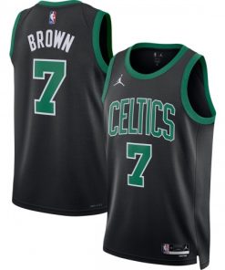 Jaylen Brown Boston Celtics Jordan Brand Statement Edition Swingman Jersey - Black