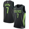 Jaylen Brown Boston Celtics Nike Unisex Swingman Player Jersey - Hardwood Classics - Black