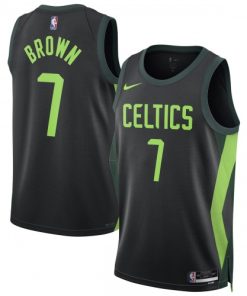 Jaylen Brown Boston Celtics Nike Unisex Swingman Player Jersey - Hardwood Classics - Black