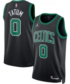 Jayson Tatum Boston Celtics Jordan Brand Statement Edition Swingman Jersey - Black
