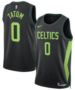 Jayson Tatum Boston Celtics Nike Unisex Swingman Player Jersey - Hardwood Classics - Black