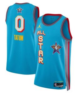 Jayson Tatum Jordan Brand Unisex Light Blue 2025 NBA All-Star Game Swingman Player Jersey