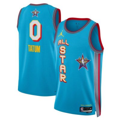Jayson Tatum Jordan Brand Unisex Light Blue 2025 NBA All-Star Game Swingman Player Jersey