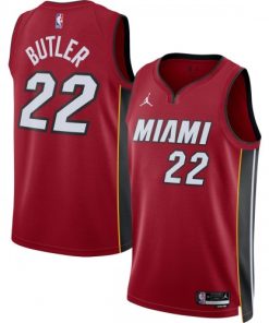 Jimmy Butler Miami Heat Jordan Brand Statement Edition Swingman Jersey - Red
