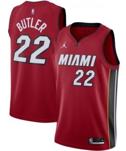 Jimmy Butler Miami Heat Jordan Brand Swingman Jersey - Statement Edition - Red