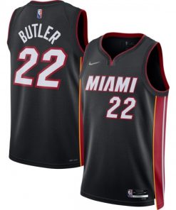 Jimmy Butler Miami Heat Nike Diamond Swingman Jersey  - Black